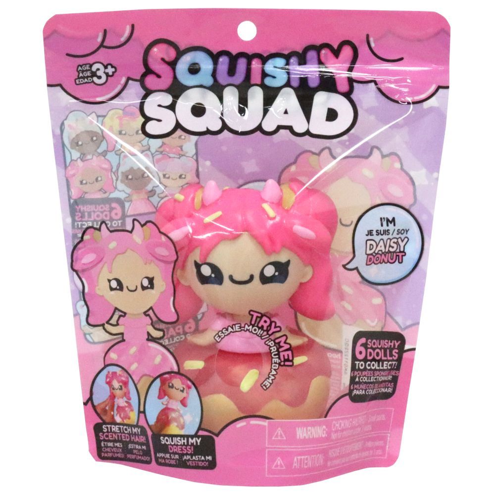 Squishy Squad - Doll Series Toy - Style May Vary - 1pc