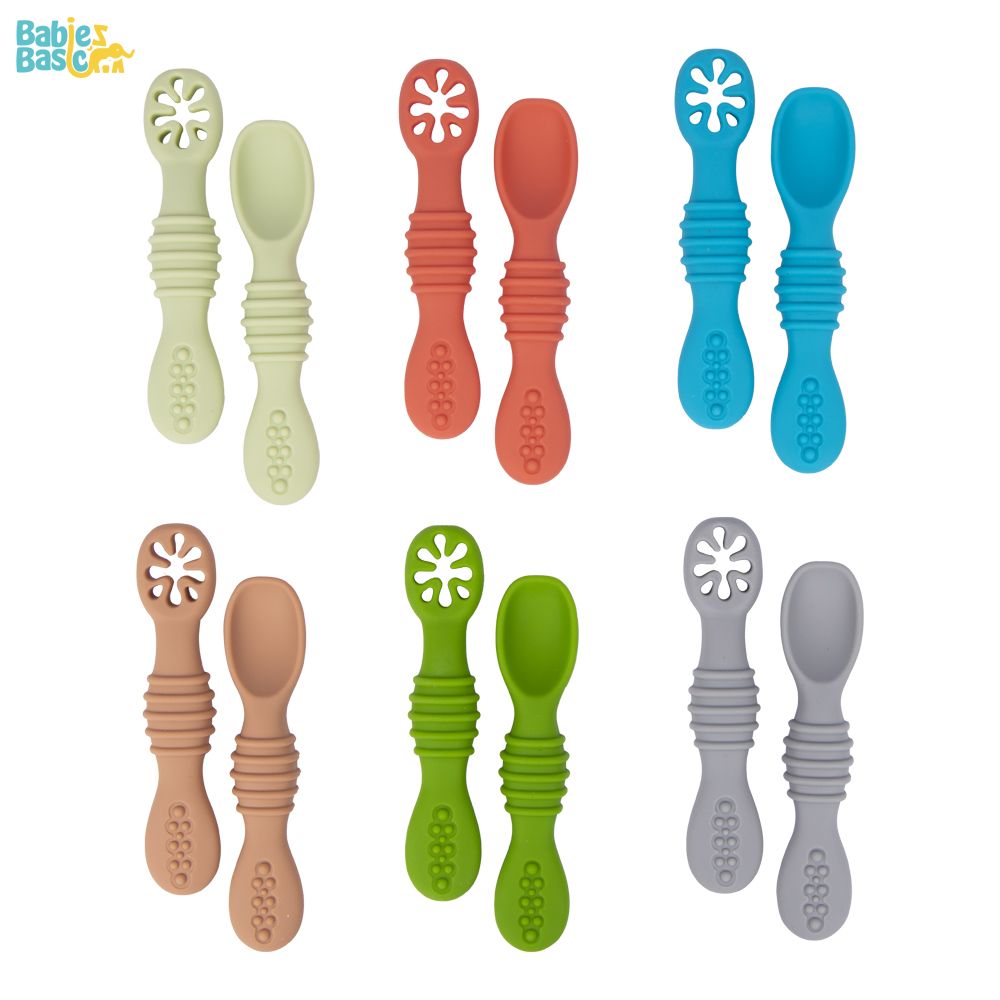 Babies Basic - Pre Feeding Spoon Set - Green