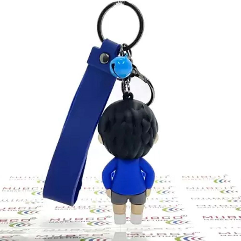 Brain Giggles - Kawaii Silicone Key Chain Holder - Boy