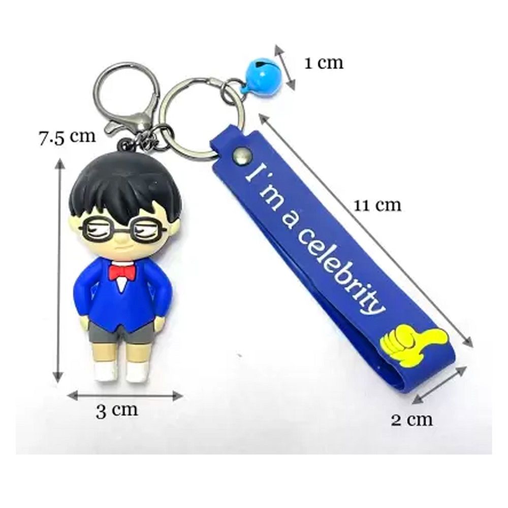 Brain Giggles - Kawaii Silicone Key Chain Holder - Boy