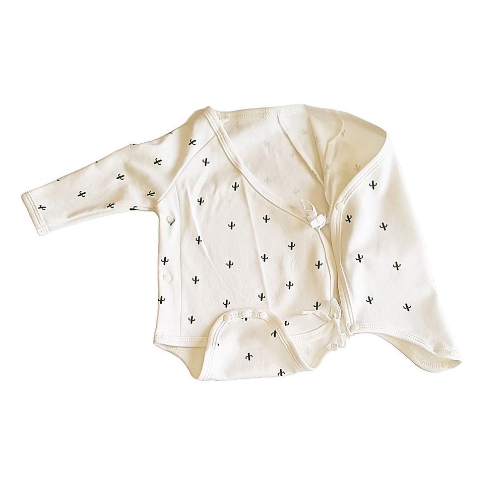 Tickle Tickle - Desert Spiky Kimono Bodysuit - Off White