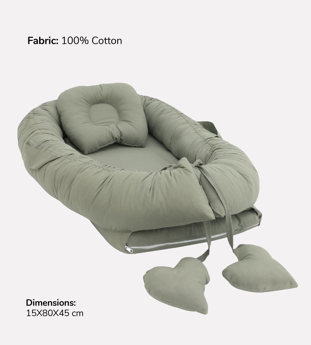 Bibena Nova - Portable Babynest - Deep Brown