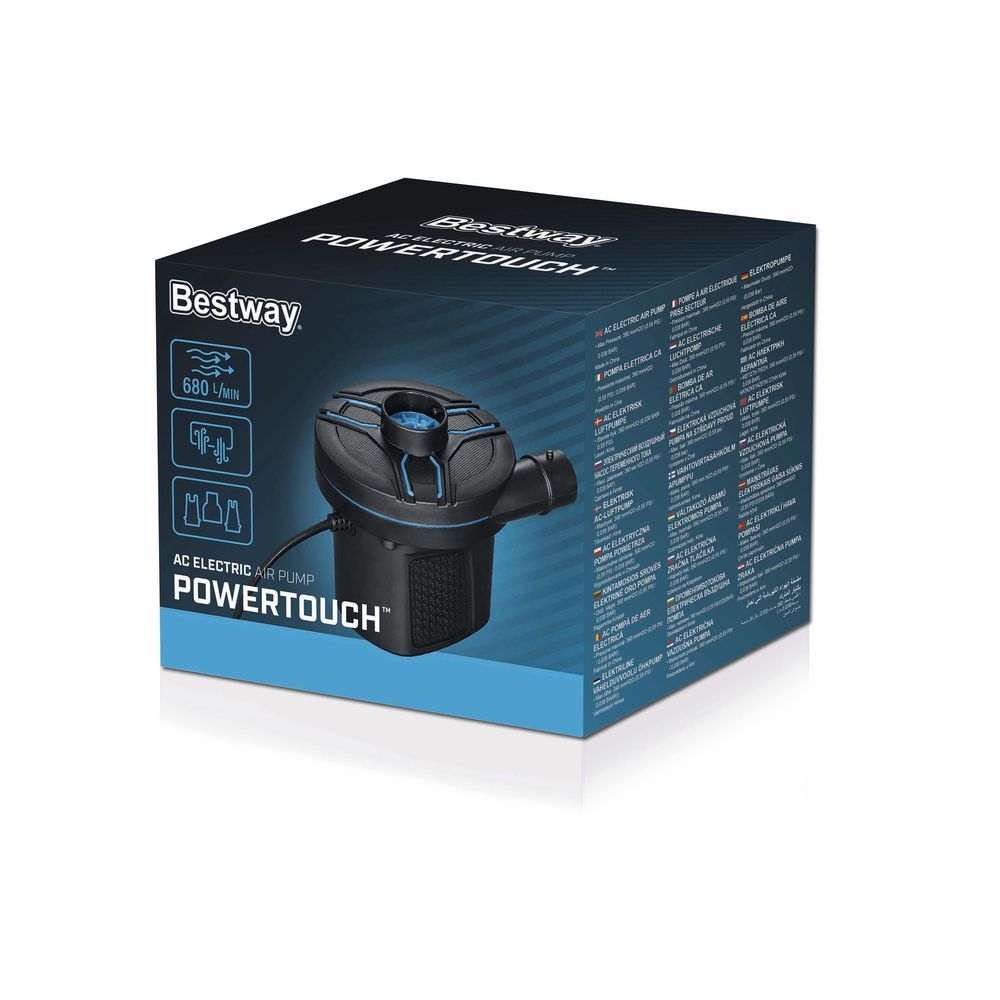 Bestway - Powertouch DC Electric Air Pump 240V - Black