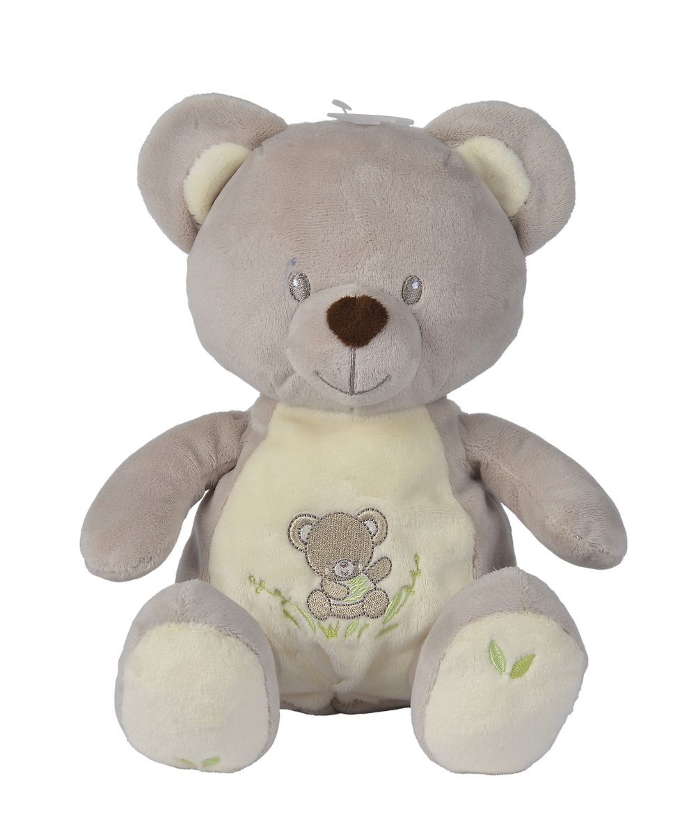 Nicotoy - Richard Bear Plush Toy - Grey - 22cm