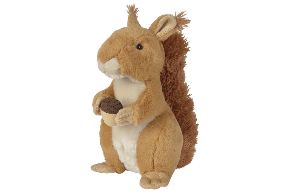 Nicotoy - Squirrel Plush Toy - Brown - 27cm