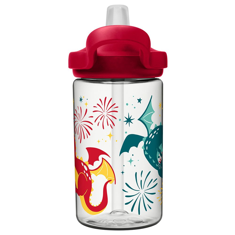 CamelBak - Spring Summer Eddy+ Kids Water Bottle - Firework Dragon - 414 ml