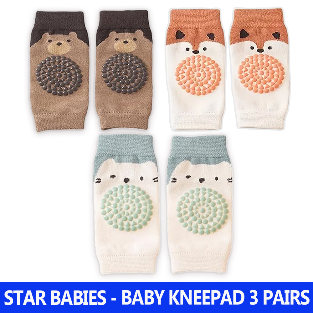 Star Babies - Knee Pad Blister Bundle - Pack of 3