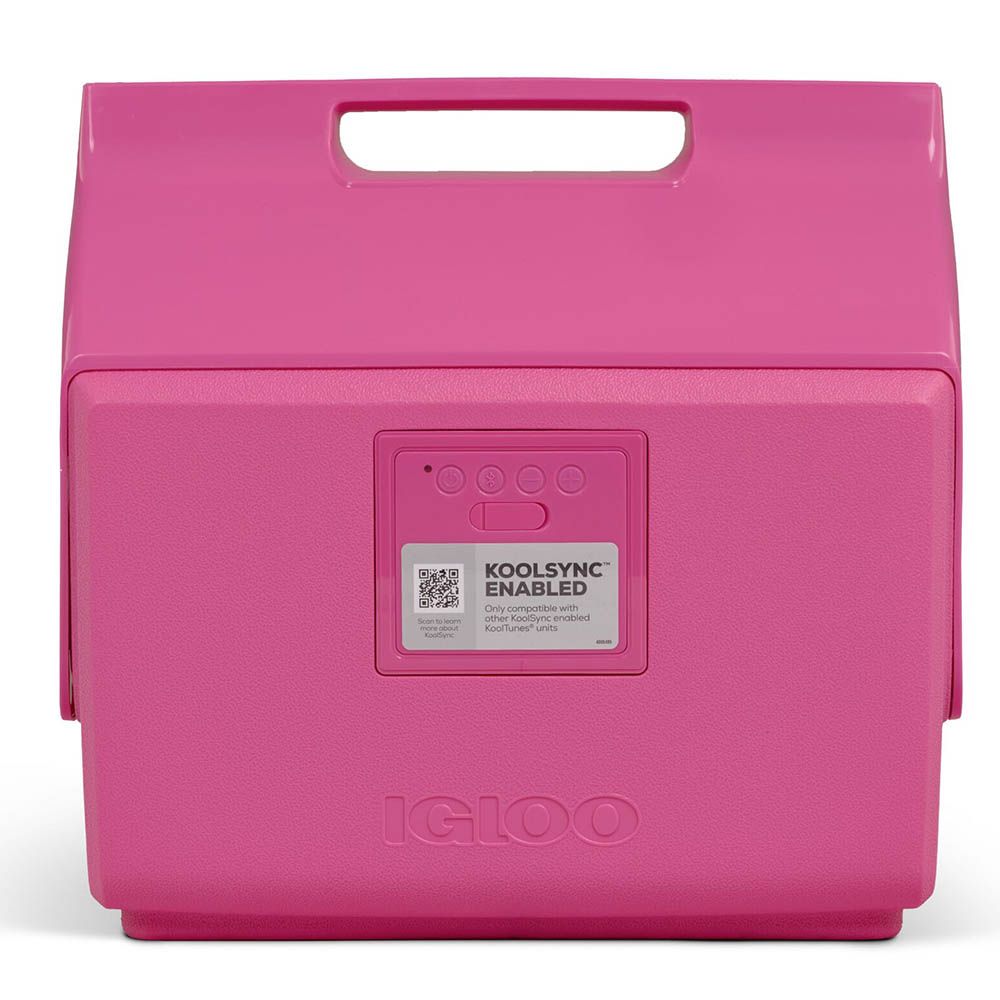 Igloo - Kool Tunes Boombox Playmate Cooler - Pink - 14 L - 5 W