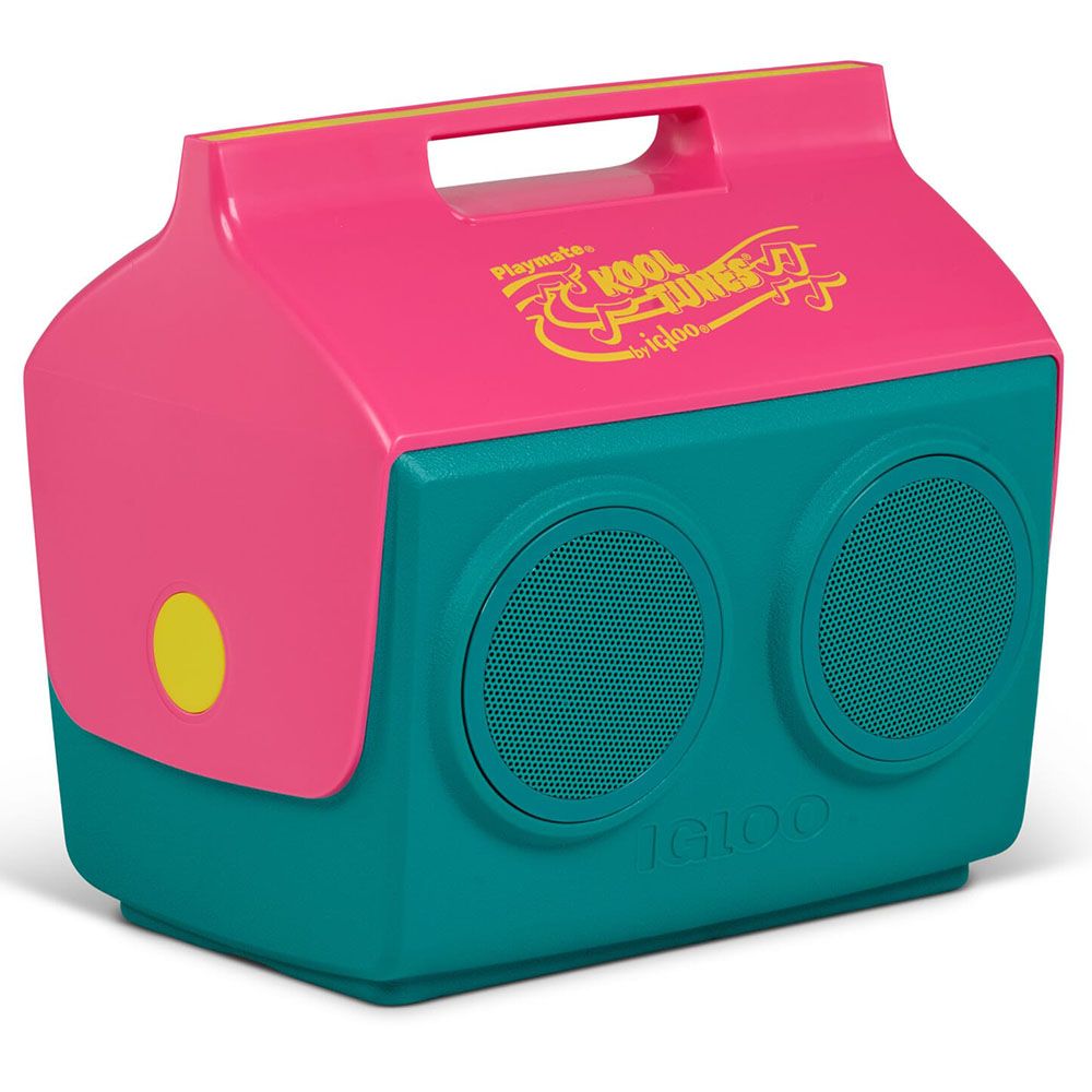 Igloo - Kool Tunes Boombox Playmate Cooler - Green/Pink - 14 L - 5 W