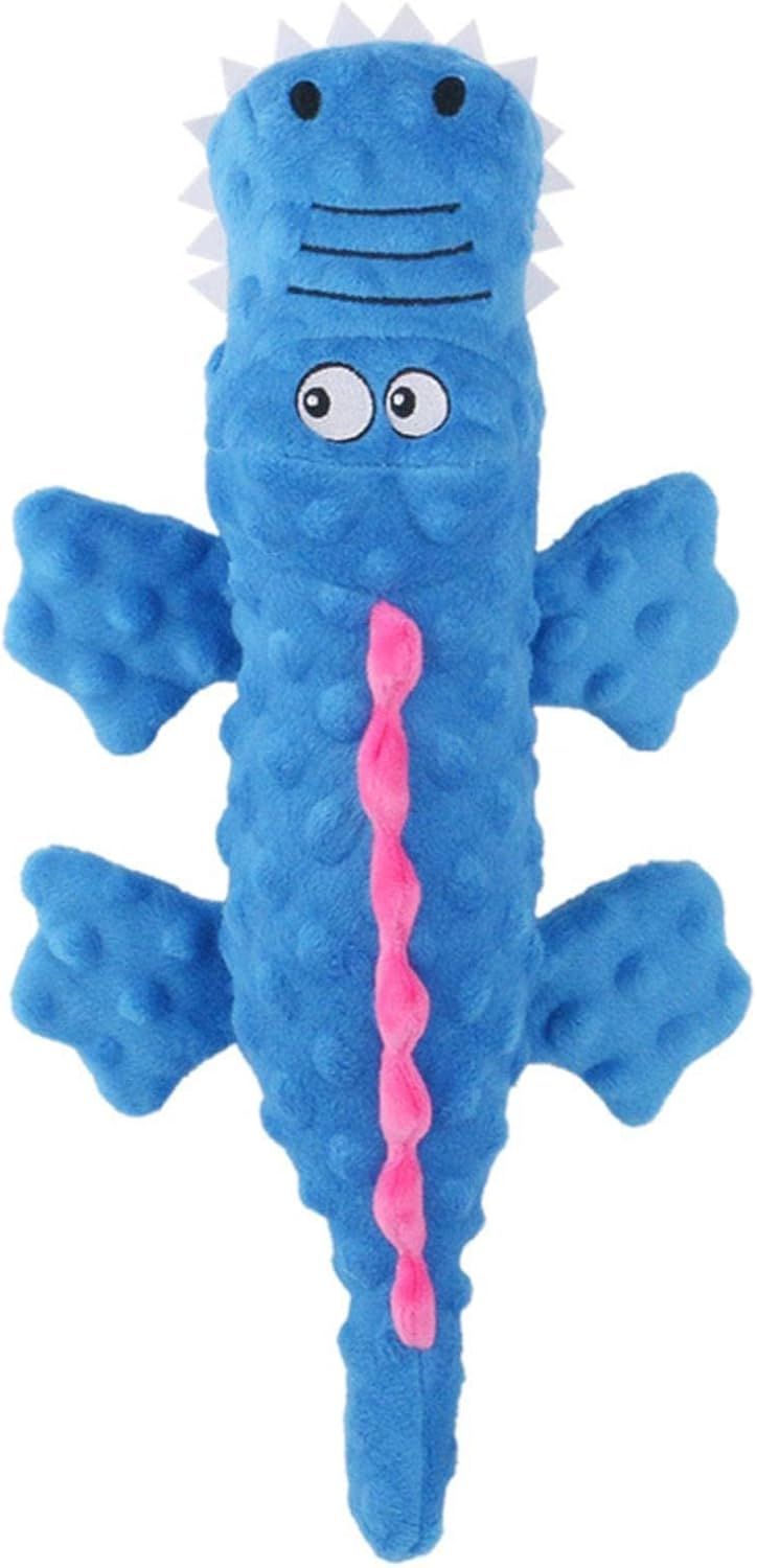 Nutrapet - Crazy Gator Plush Dog Toy - Style May Vary - 1 Pc