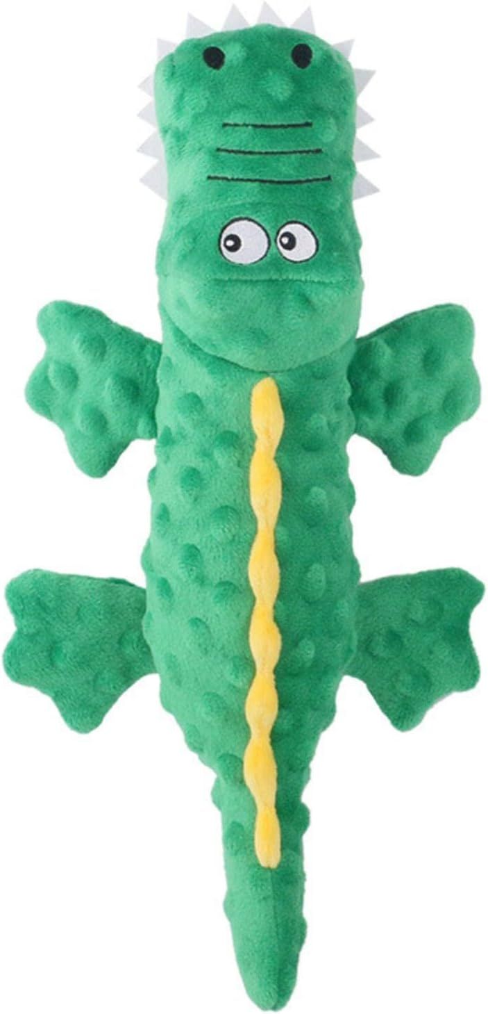 Nutrapet - Crazy Gator Plush Dog Toy - Style May Vary - 1 Pc