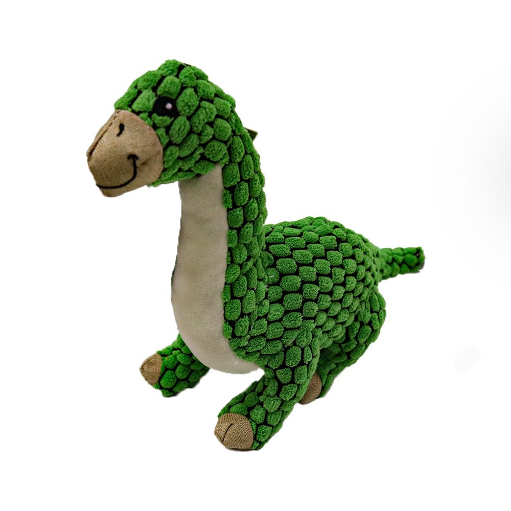 Nutrapet - Plush Pet Hippocampus Dog Toy - Green