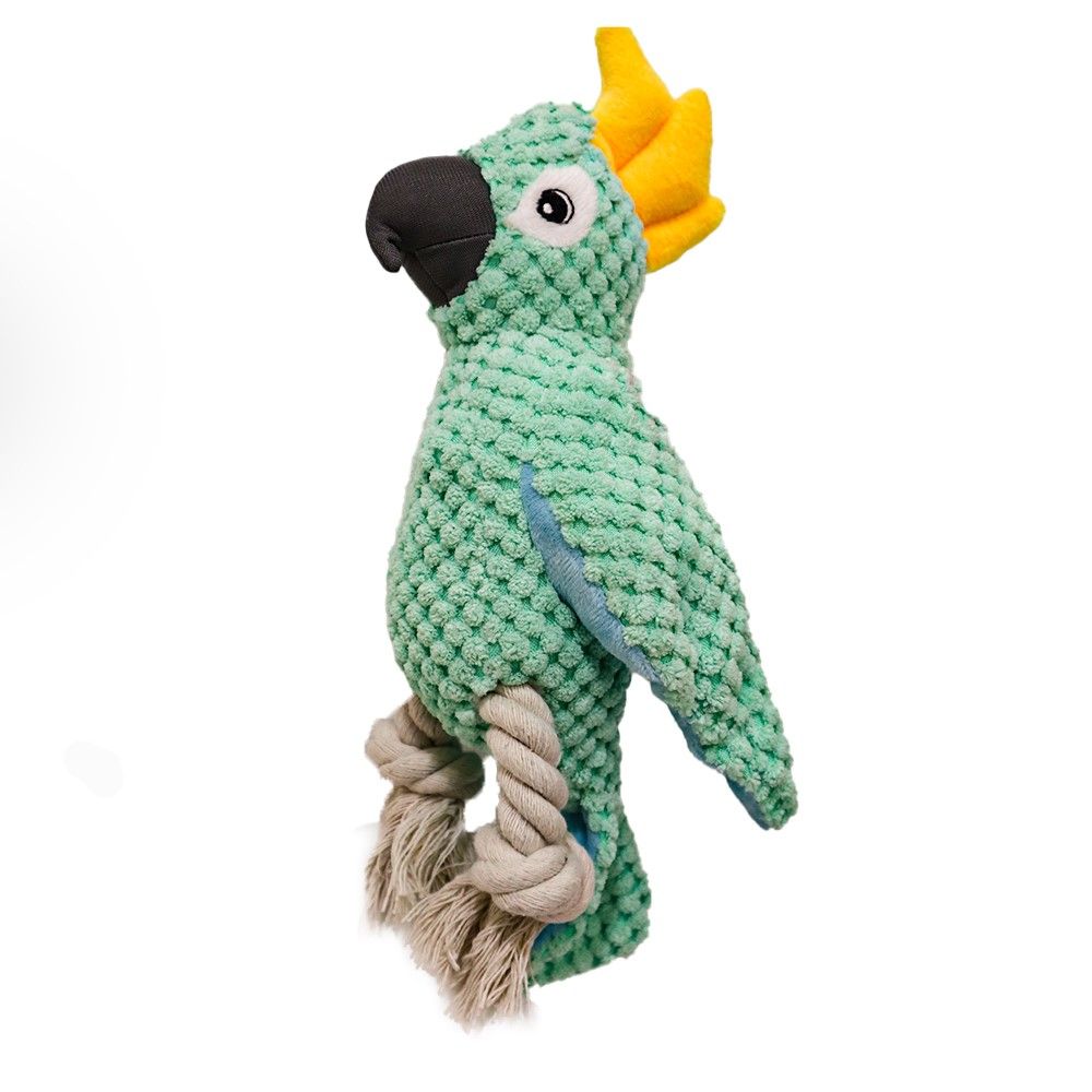 Nutrapet - Plush Pet Bird Dog Toy - Style May Vary - 1 Pc