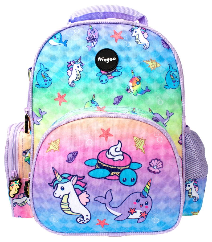 Fringoo Kids Backpack Narwhal Seahorse Buy at Best Price from Mumzworld United Arab Emirates