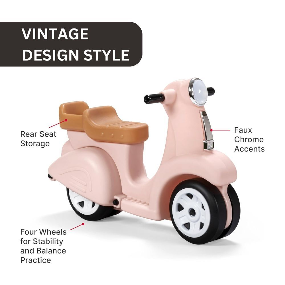 Step2 - Kids Ride Along Scooter - Pink