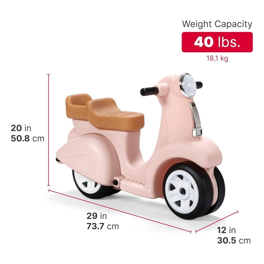 Step2 - Kids Ride Along Scooter - Pink