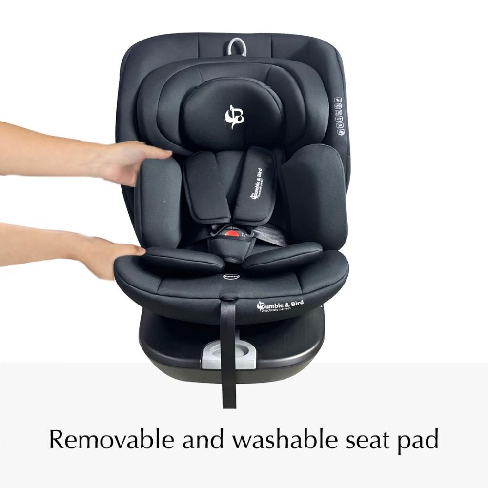 Bumble & Bird - All In One Isofix Car Seat - Black