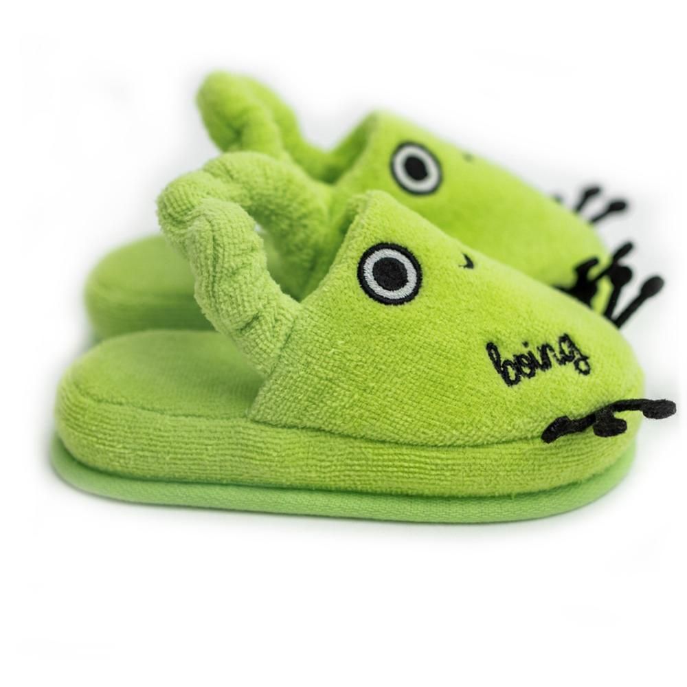 Milk&Moo - Toddler Slippers - Cacha Frog