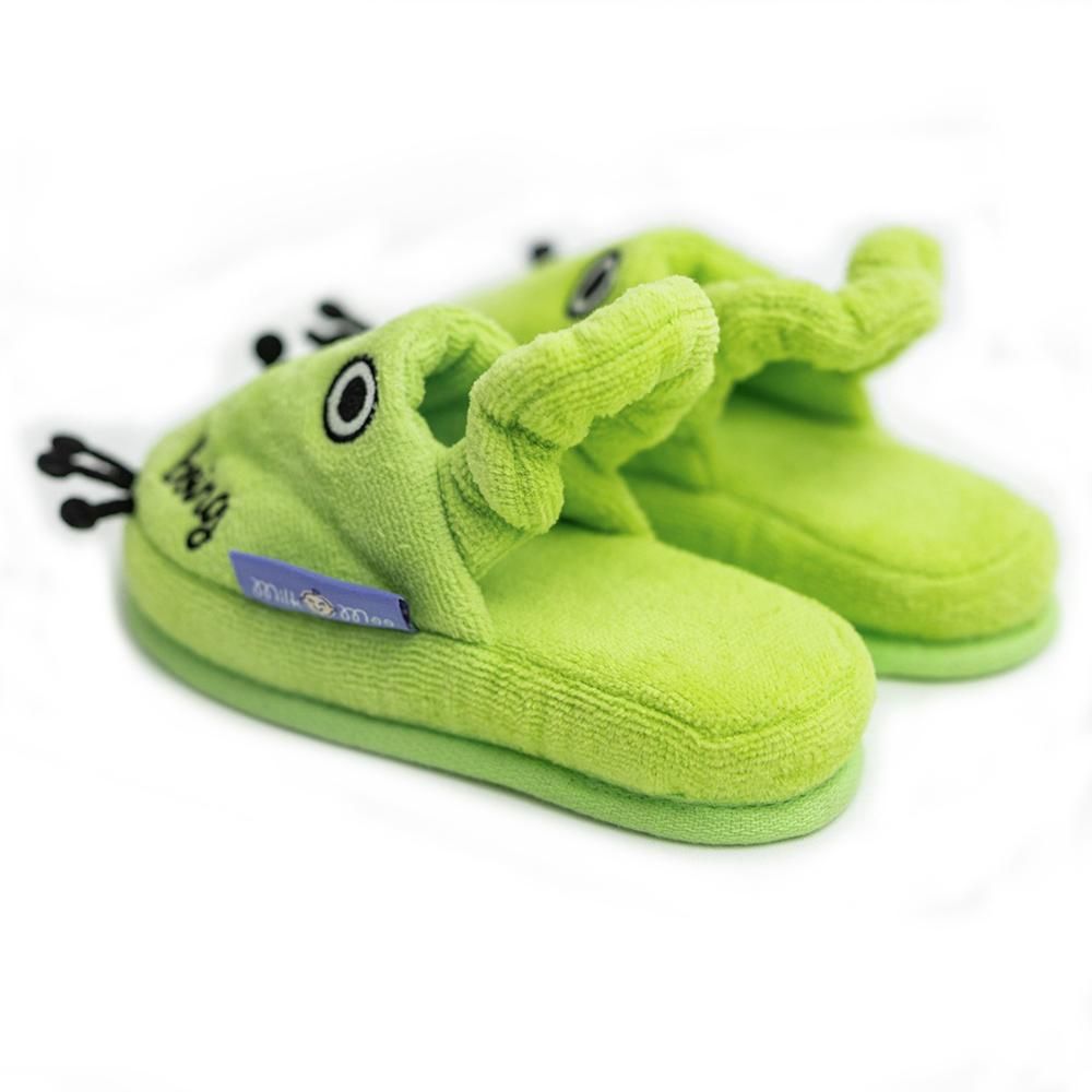 Milk&Moo - Toddler Slippers - Cacha Frog