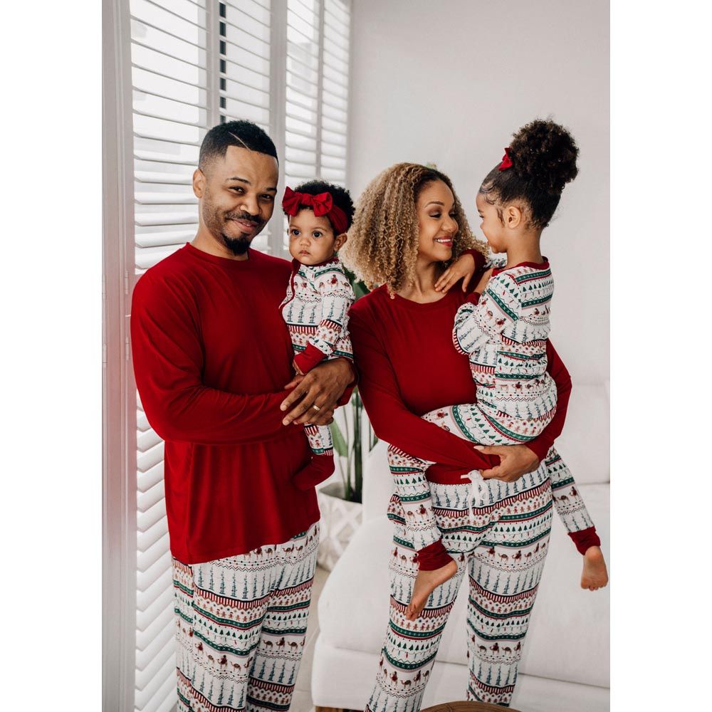 Lullabae - Camel Claus Chirstmas Sleepwear Bundle for Mum, Dad, Kids and Baby