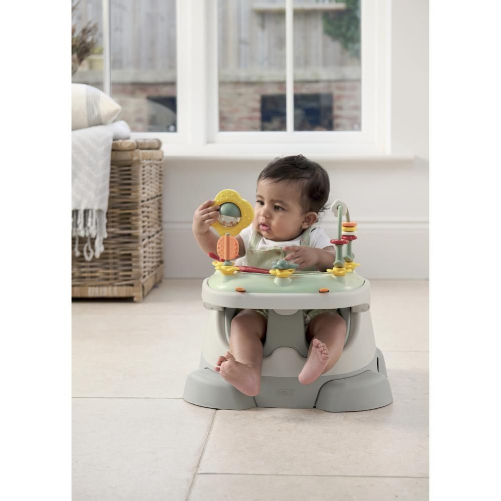 Mamas & Papas - Baby Bug 3-In-1 Booster Seat w/ Activity Tray - Pebble Grey