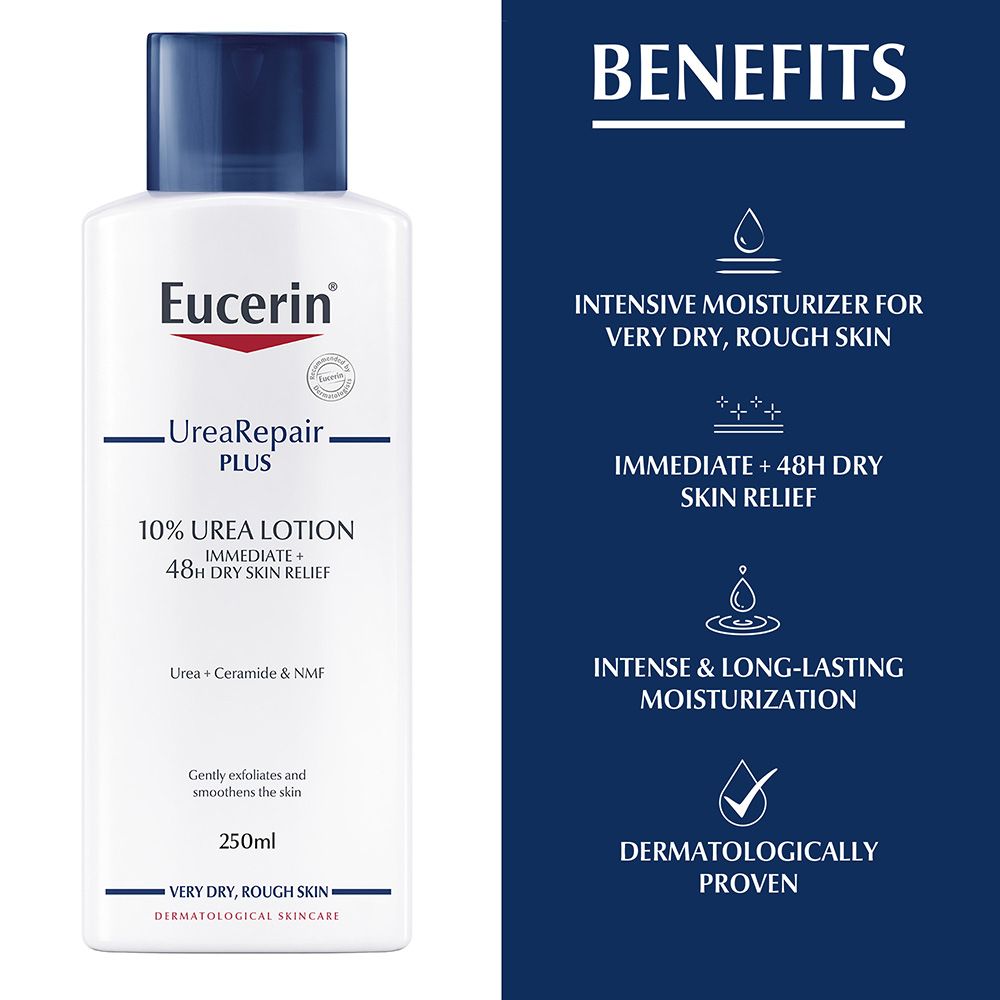 Eucerin - Urearepair Plus 10% Urea Body Lotion With Ceramide 250ml