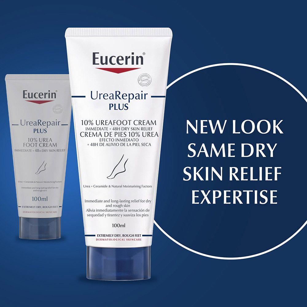 Eucerin - Urearepair Plus 10% Urea Foot Cream For Dry Skin 100ml