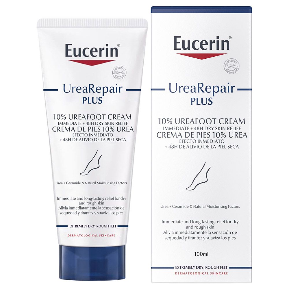 Eucerin - Urearepair Plus 10% Urea Foot Cream For Dry Skin 100ml