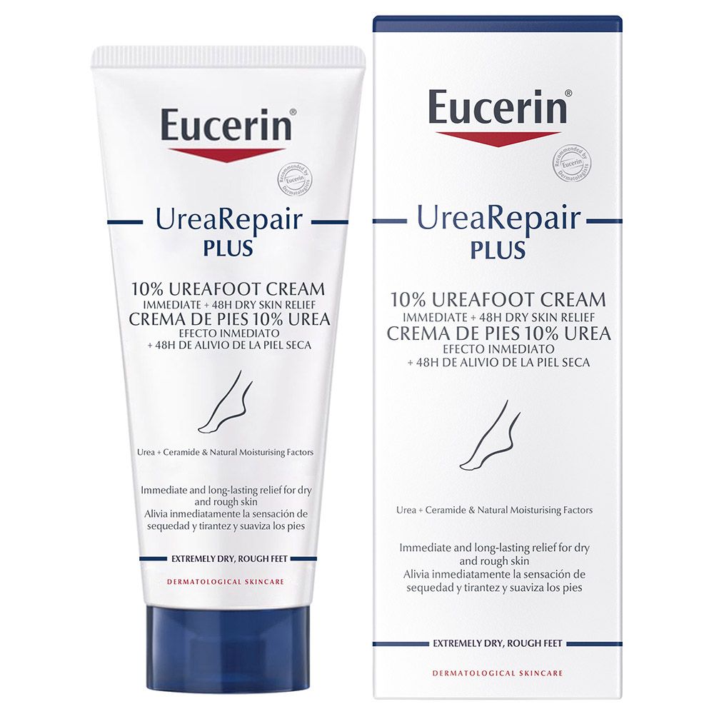 Eucerin - Urearepair Plus 10% Urea Foot Cream For Dry Skin 100ml