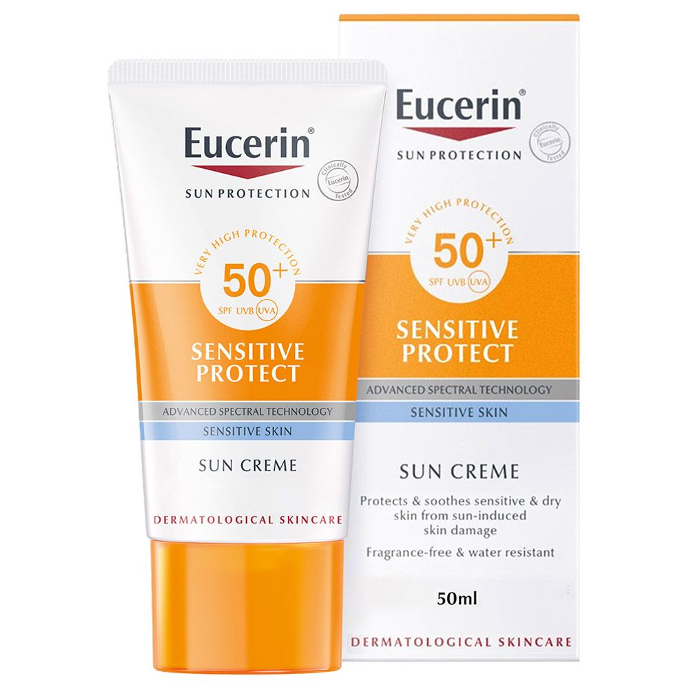 Eucerin - Sun Sensitive Protect Facial Sunscreen For Dry Skin 50ml