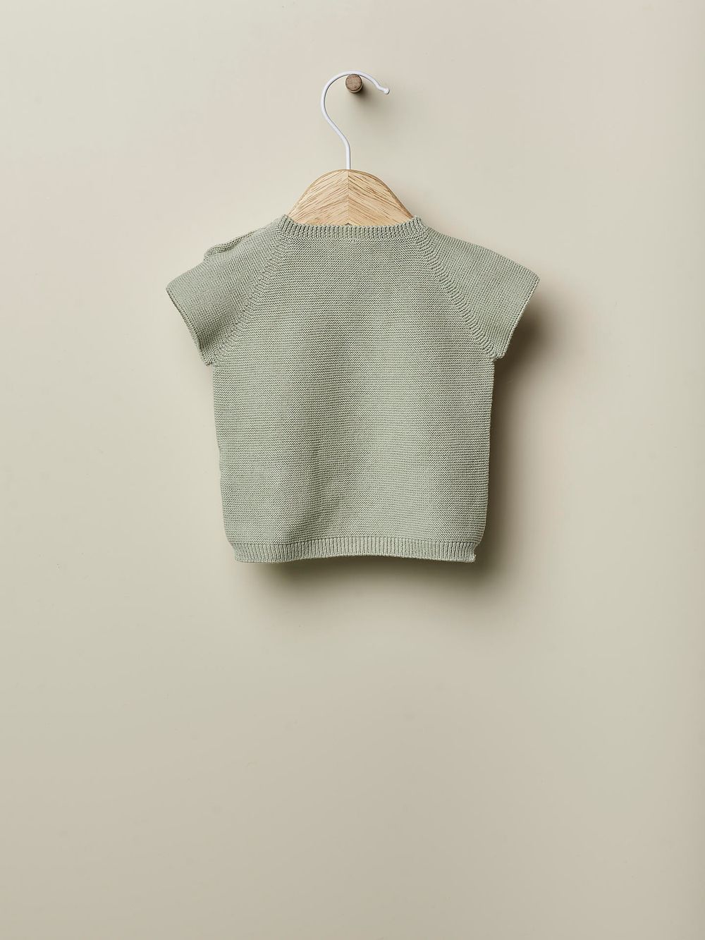 Wedoble - Organic Cotton Knitted Sweater - Dry Green