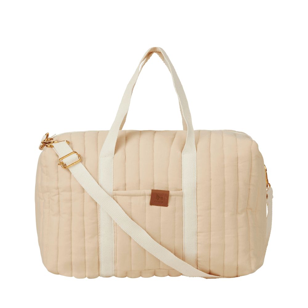 Fabelab - Quilted Gym Bag - Small - Wheat