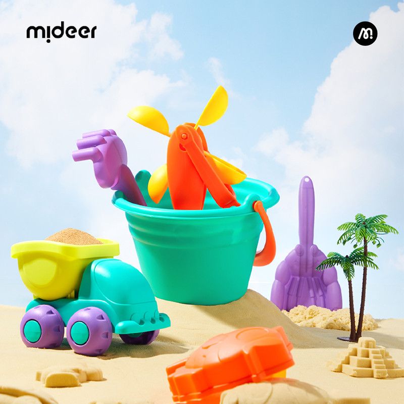 Mideer - 8-in-1 Beach Toy Set