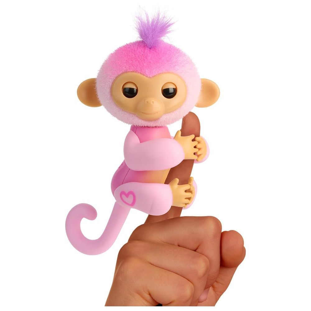 Wow Wee - Fingerlings Monkey Toy - Pink Harmony