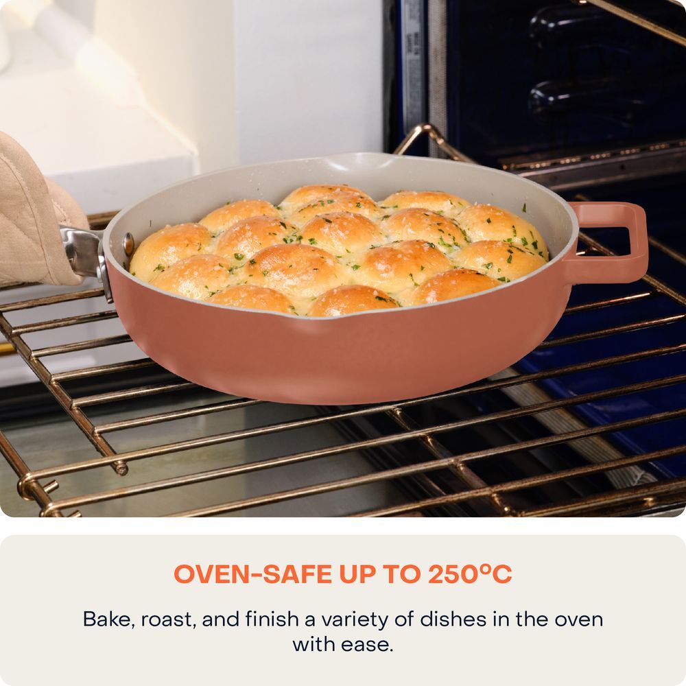 Nutricook - Pan With Self-Basting Lid - 26cm - Canyon Sunset