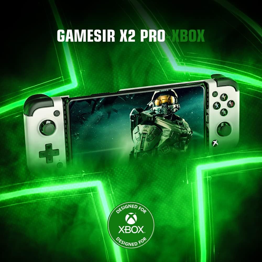 GameSir - X2 Pro Gamepad For Android Type-C Mobile Game Controller For Xbox Game Pass xCloud STADIA GeForce Now Cloud Gaming - White