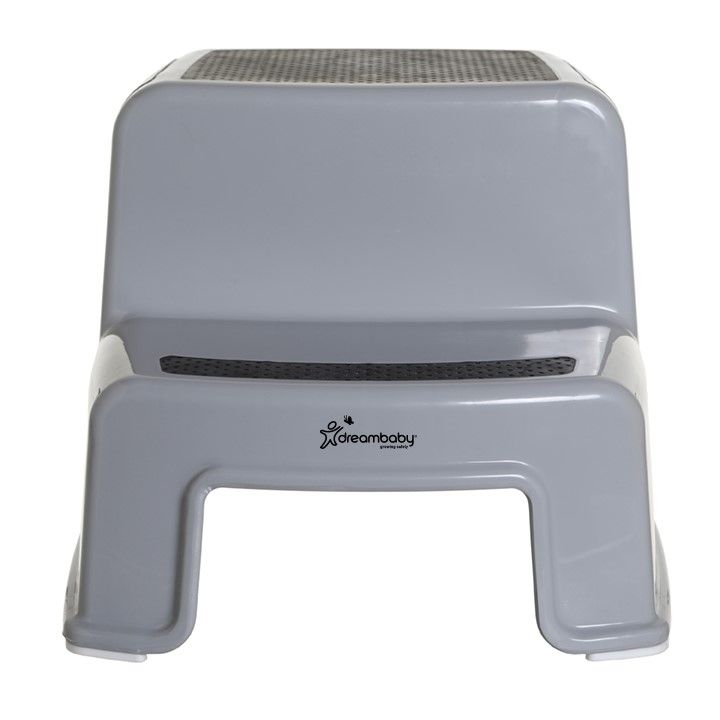 Dreambaby - 2-UP Toddler Step Stool - Black/Grey