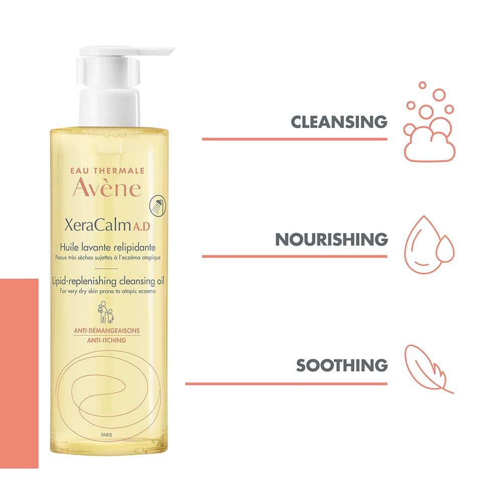 Avene - XeraCalm A.D Cleansing Oil - 400 ml