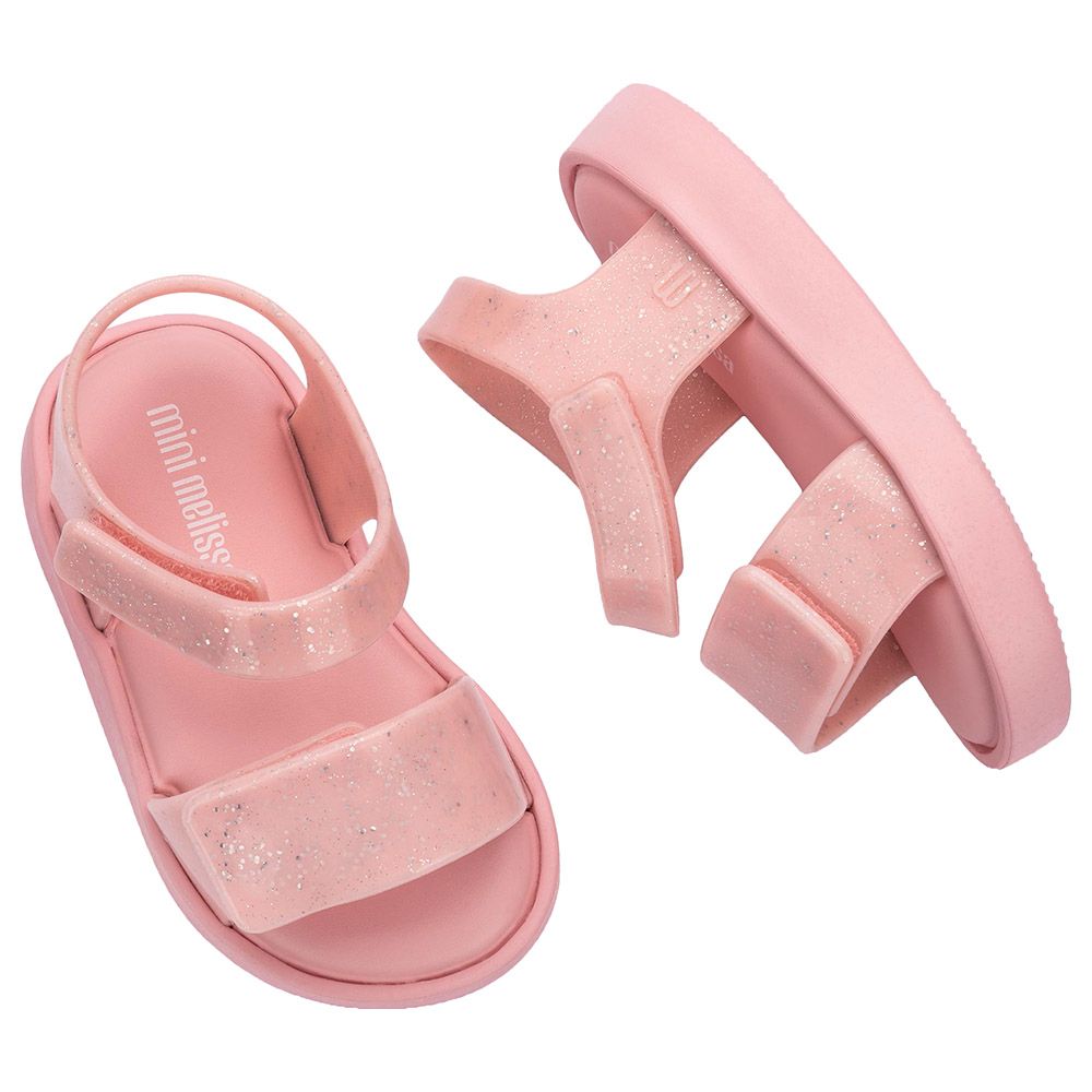 Mini Melissa - Jump Sandals - Glitter Pink