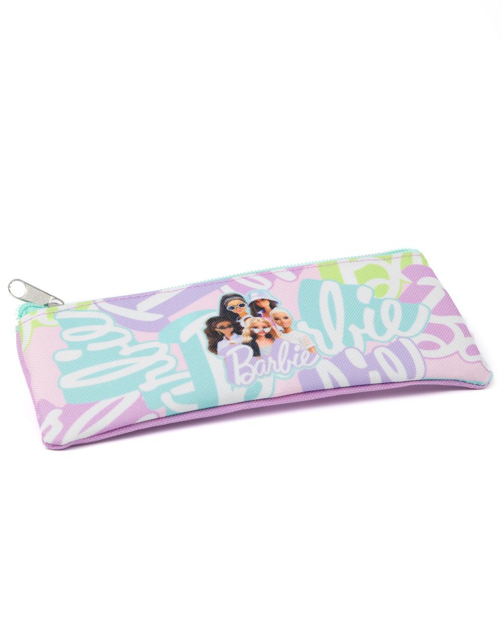 Bamboo Bark - Girls' Barbie Printed 4 Piece Backpack Set - Purple