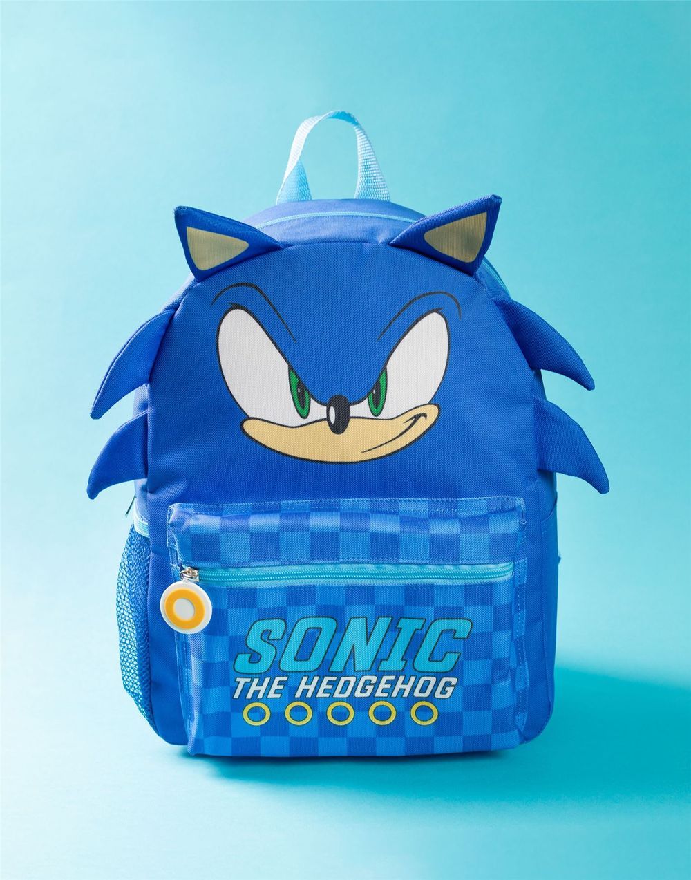 Bamboo Bark - Kids' Sonic The Hedgehog 3D Novelty Head - Backpack - Blue