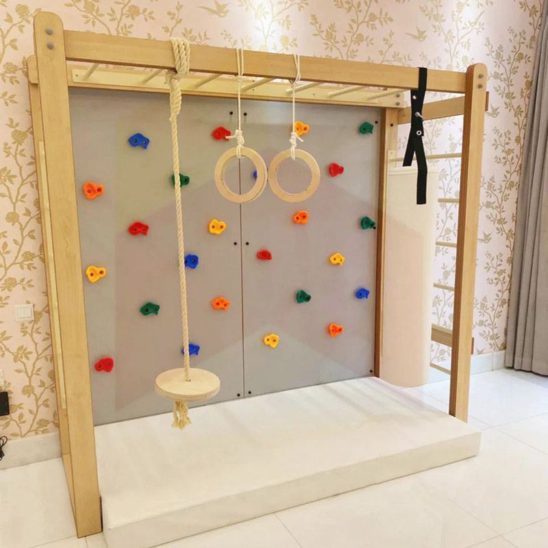 Home Decor - Double Panel Monkey Bar With Climbing Wall