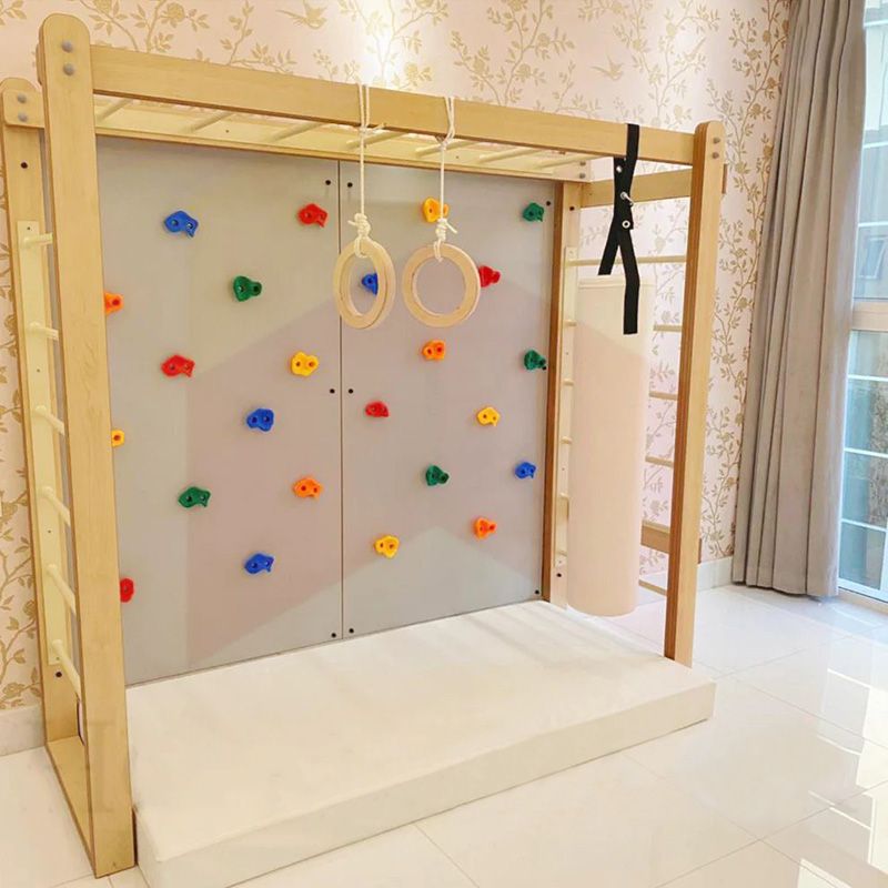 Home Decor - Double Panel Monkey Bar With Climbing Wall