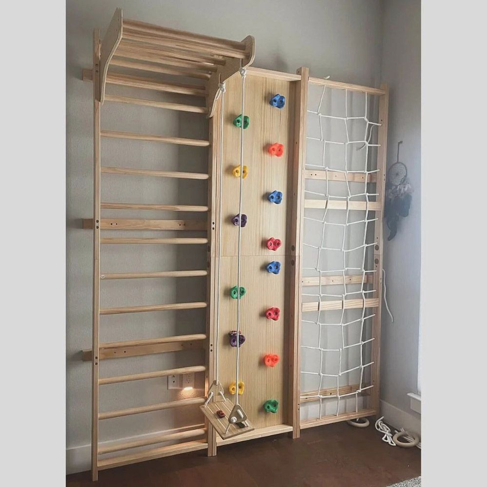 Home Decor - 9-in-1 Swedish Ladder Gym