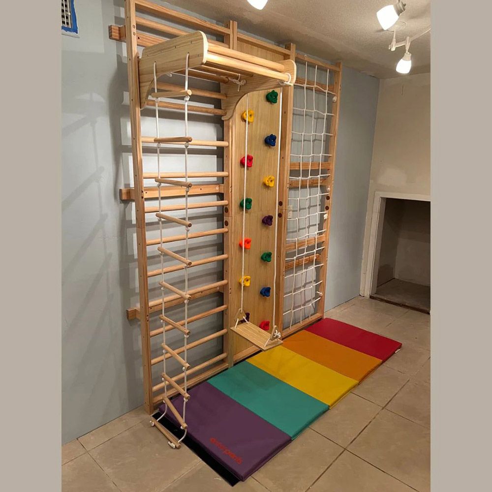 Home Decor - 9-in-1 Swedish Ladder Gym