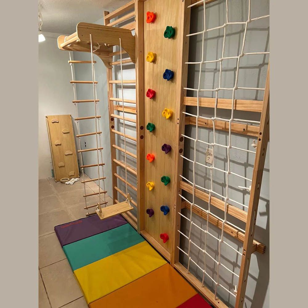 Home Decor - 9-in-1 Swedish Ladder Gym