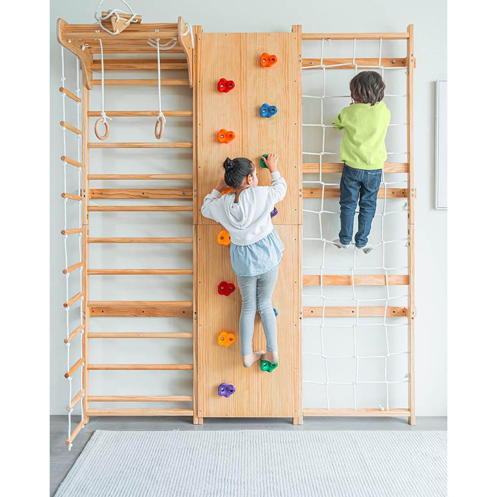 Home Decor - 9-in-1 Swedish Ladder Gym