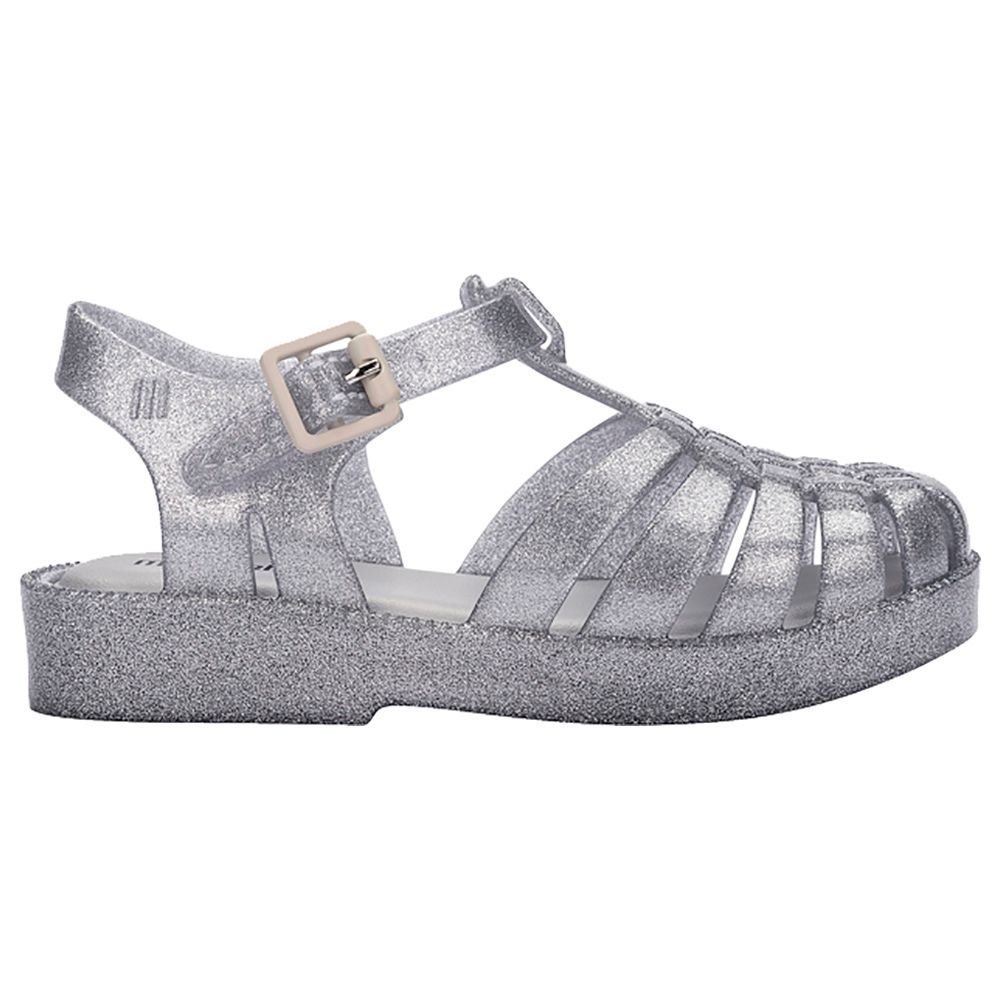 Mini Melissa - Possession Shiny Sandals - Glitter Clear