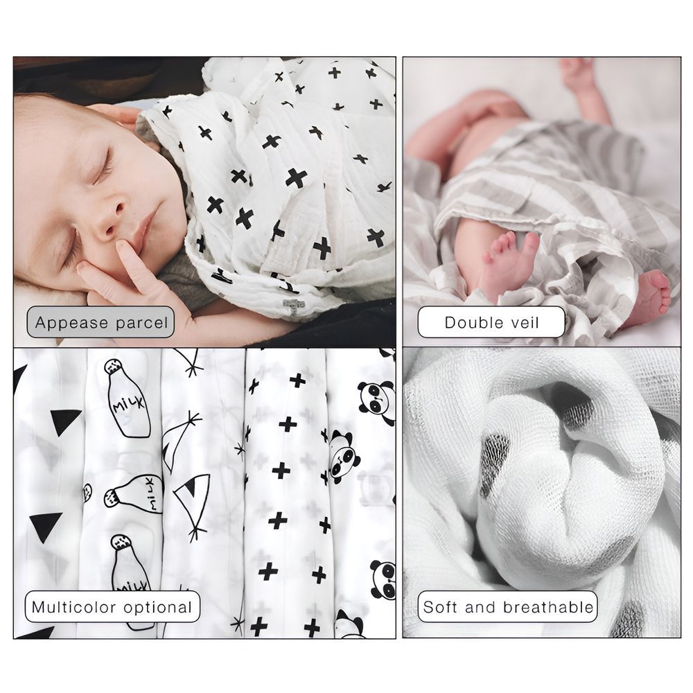 Sybil's - Baby Swaddle Blanket - Style May Vary - 1 Pc