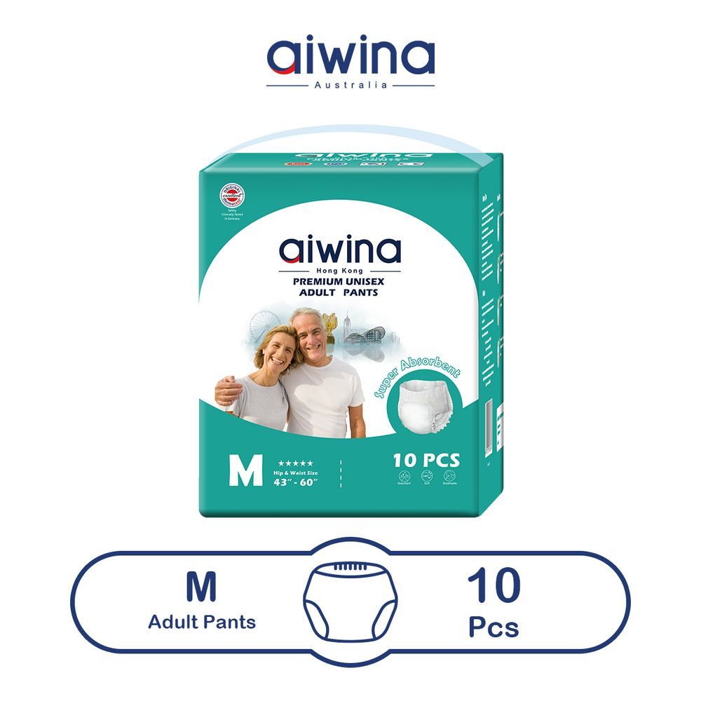 Aiwina - Premium Adult Pants - 10pcs - Medium